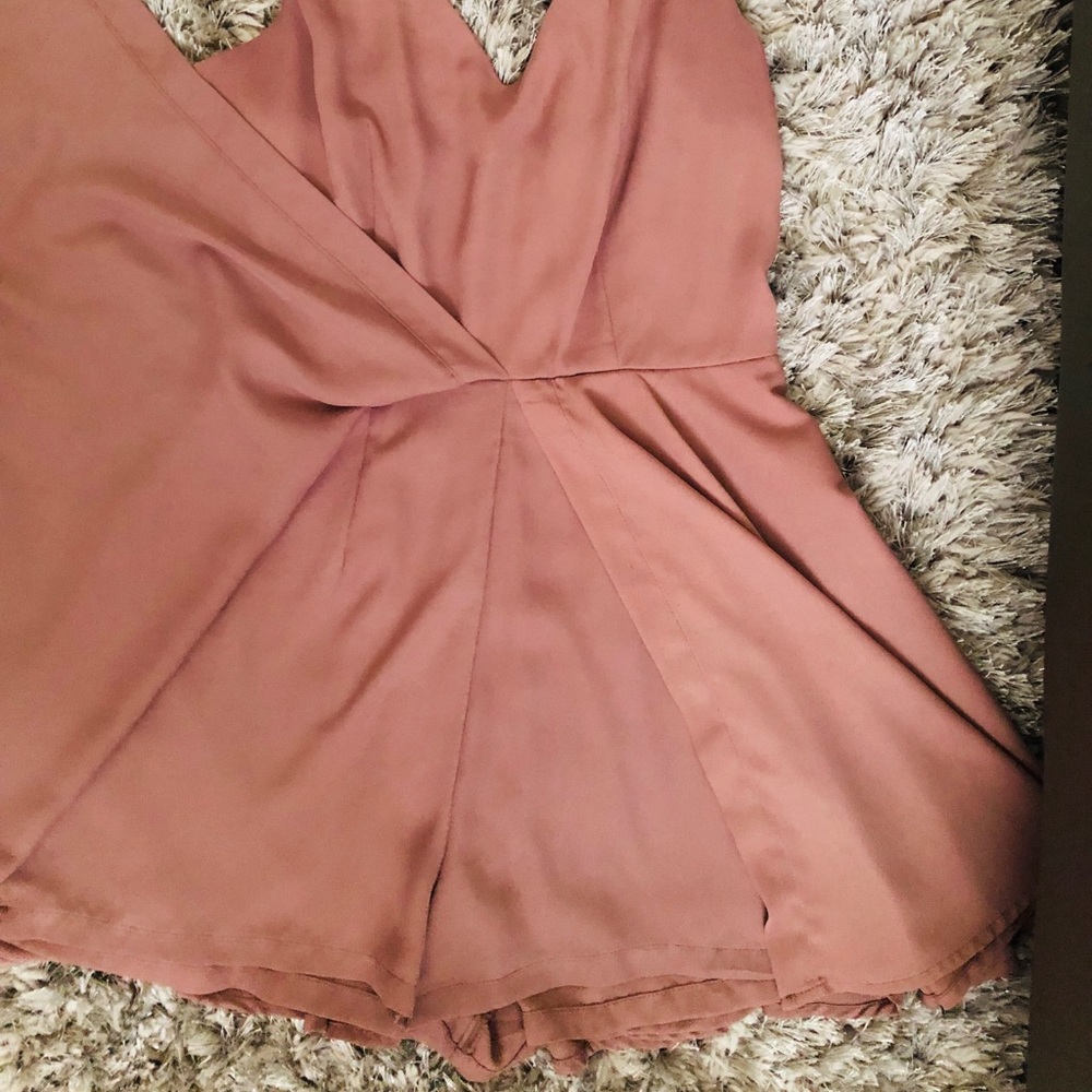 Brown Short Dress Romper - Picture 4 of 8